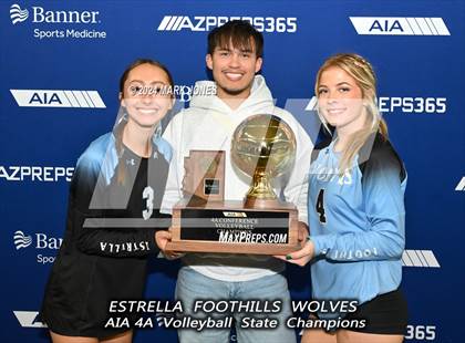 Thumbnail 2 in Estrella Foothills vs. Mica Mountain (AIA 4A Final - Awards) photogallery.