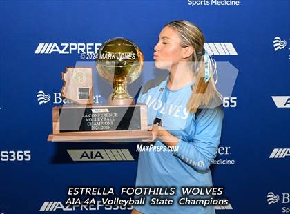 Thumbnail 3 in Estrella Foothills vs. Mica Mountain (AIA 4A Final - Awards) photogallery.