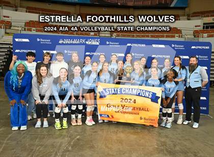 Thumbnail 3 in Estrella Foothills vs. Mica Mountain (AIA 4A Final - Awards) photogallery.