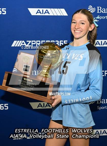 Thumbnail 3 in Estrella Foothills vs. Mica Mountain (AIA 4A Final - Awards) photogallery.