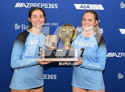 Thumbnail 2 in Estrella Foothills vs. Mica Mountain (AIA 4A Final - Awards) photogallery.