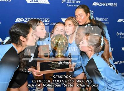 Thumbnail 2 in Estrella Foothills vs. Mica Mountain (AIA 4A Final - Awards) photogallery.