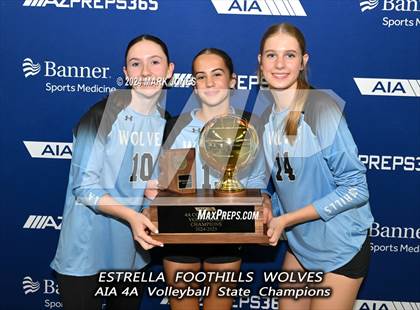 Thumbnail 2 in Estrella Foothills vs. Mica Mountain (AIA 4A Final - Awards) photogallery.