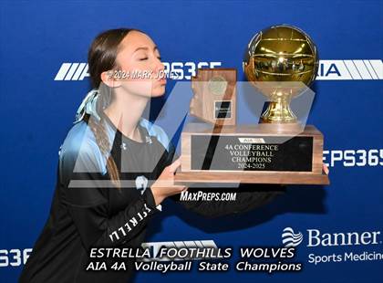 Thumbnail 3 in Estrella Foothills vs. Mica Mountain (AIA 4A Final - Awards) photogallery.