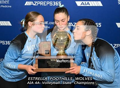 Thumbnail 2 in Estrella Foothills vs. Mica Mountain (AIA 4A Final - Awards) photogallery.