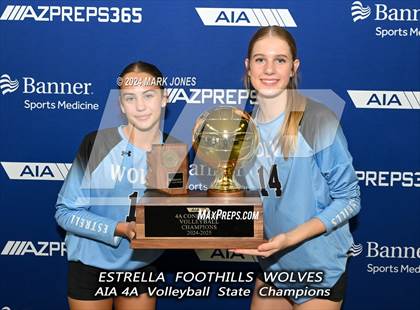 Thumbnail 3 in Estrella Foothills vs. Mica Mountain (AIA 4A Final - Awards) photogallery.