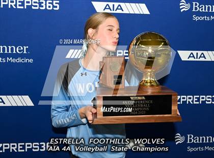 Thumbnail 2 in Estrella Foothills vs. Mica Mountain (AIA 4A Final - Awards) photogallery.