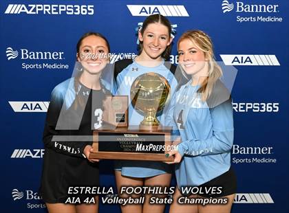 Thumbnail 3 in Estrella Foothills vs. Mica Mountain (AIA 4A Final - Awards) photogallery.