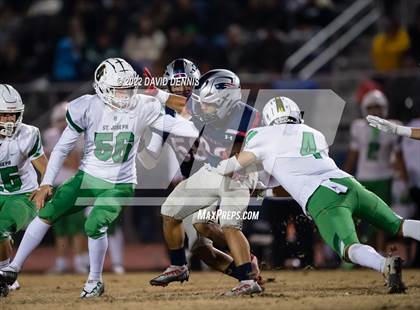 Thumbnail 1 in Liberty vs St. Joseph (CIF CS Div 1 Qtr Final) photogallery.