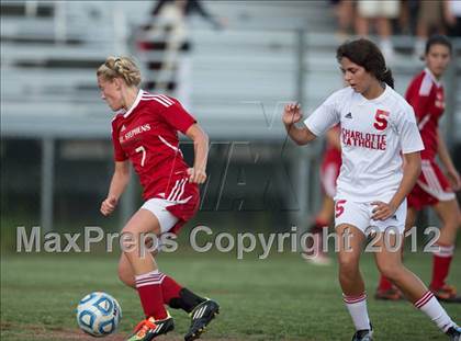 Thumbnail 3 in St. Stephens at Charlotte Catholic (NCHSAA 3A Semifinal) photogallery.
