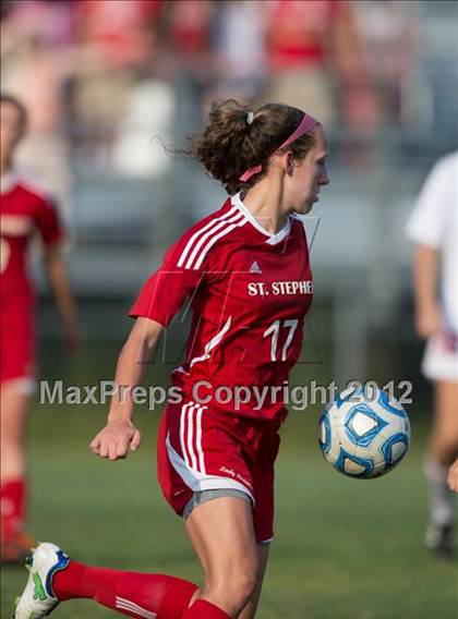 Thumbnail 1 in St. Stephens at Charlotte Catholic (NCHSAA 3A Semifinal) photogallery.