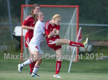 Thumbnail 3 in St. Stephens at Charlotte Catholic (NCHSAA 3A Semifinal) photogallery.
