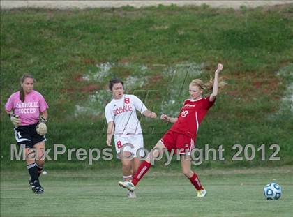 Thumbnail 3 in St. Stephens at Charlotte Catholic (NCHSAA 3A Semifinal) photogallery.