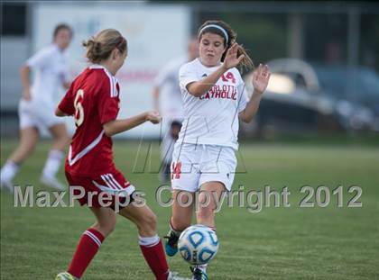 Thumbnail 3 in St. Stephens at Charlotte Catholic (NCHSAA 3A Semifinal) photogallery.