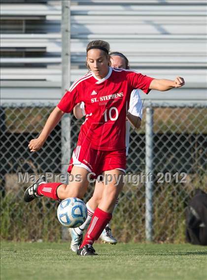 Thumbnail 2 in St. Stephens at Charlotte Catholic (NCHSAA 3A Semifinal) photogallery.