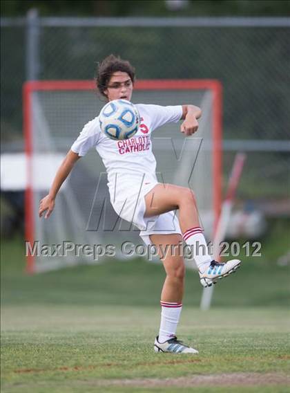 Thumbnail 1 in St. Stephens at Charlotte Catholic (NCHSAA 3A Semifinal) photogallery.