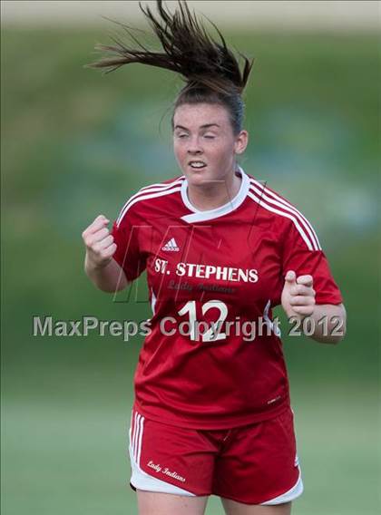 Thumbnail 2 in St. Stephens at Charlotte Catholic (NCHSAA 3A Semifinal) photogallery.