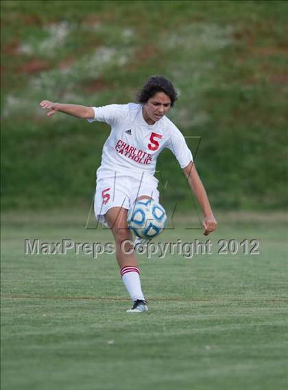 Thumbnail 3 in St. Stephens at Charlotte Catholic (NCHSAA 3A Semifinal) photogallery.