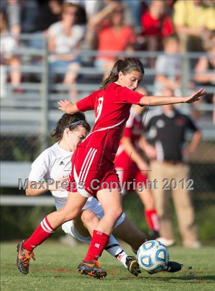 Thumbnail 1 in St. Stephens at Charlotte Catholic (NCHSAA 3A Semifinal) photogallery.