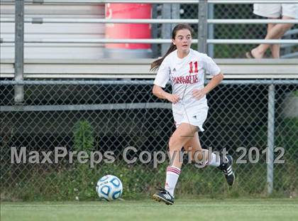 Thumbnail 1 in St. Stephens at Charlotte Catholic (NCHSAA 3A Semifinal) photogallery.