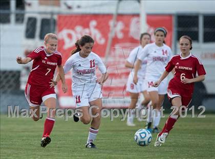 Thumbnail 3 in St. Stephens at Charlotte Catholic (NCHSAA 3A Semifinal) photogallery.