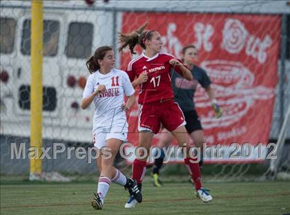 Thumbnail 1 in St. Stephens at Charlotte Catholic (NCHSAA 3A Semifinal) photogallery.