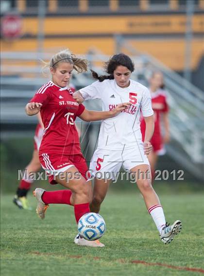 Thumbnail 2 in St. Stephens at Charlotte Catholic (NCHSAA 3A Semifinal) photogallery.