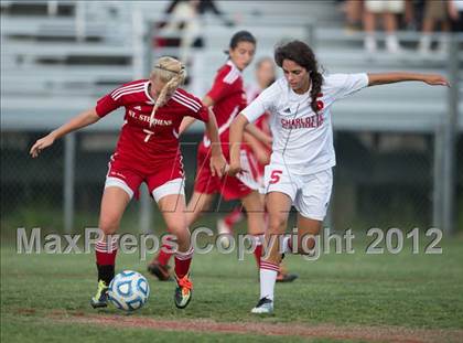 Thumbnail 3 in St. Stephens at Charlotte Catholic (NCHSAA 3A Semifinal) photogallery.