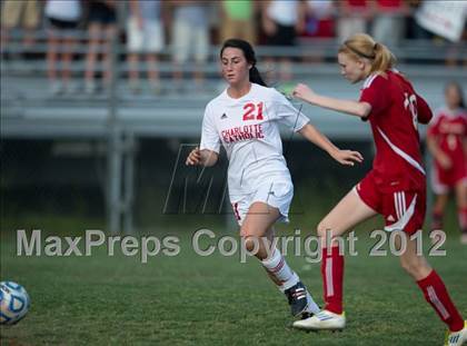 Thumbnail 1 in St. Stephens at Charlotte Catholic (NCHSAA 3A Semifinal) photogallery.