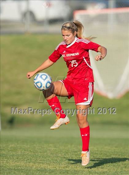 Thumbnail 1 in St. Stephens at Charlotte Catholic (NCHSAA 3A Semifinal) photogallery.