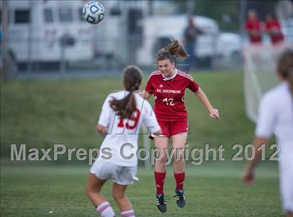 Thumbnail 3 in St. Stephens at Charlotte Catholic (NCHSAA 3A Semifinal) photogallery.