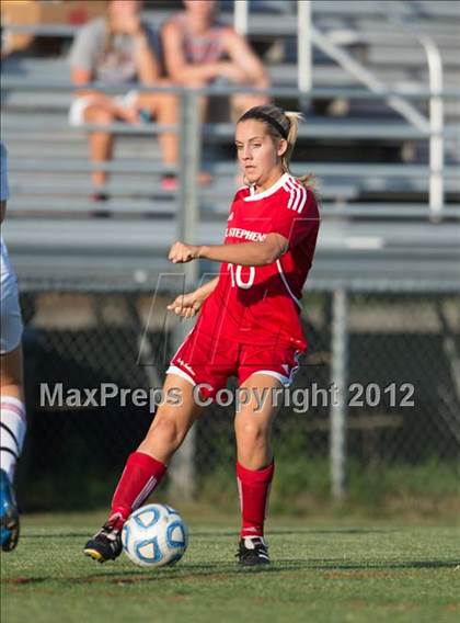 Thumbnail 2 in St. Stephens at Charlotte Catholic (NCHSAA 3A Semifinal) photogallery.