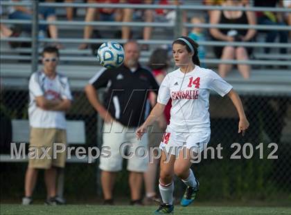 Thumbnail 1 in St. Stephens at Charlotte Catholic (NCHSAA 3A Semifinal) photogallery.