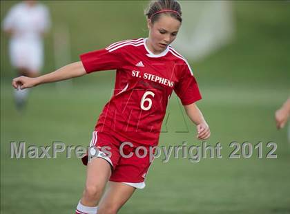 Thumbnail 2 in St. Stephens at Charlotte Catholic (NCHSAA 3A Semifinal) photogallery.