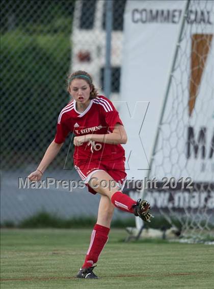 Thumbnail 1 in St. Stephens at Charlotte Catholic (NCHSAA 3A Semifinal) photogallery.