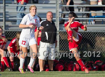Thumbnail 3 in St. Stephens at Charlotte Catholic (NCHSAA 3A Semifinal) photogallery.