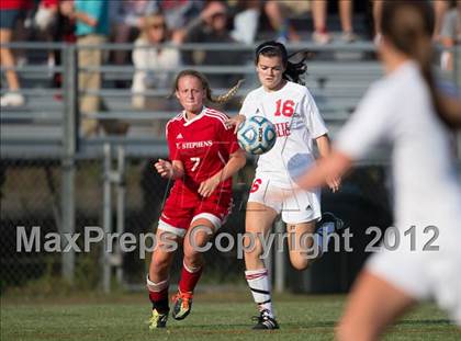 Thumbnail 3 in St. Stephens at Charlotte Catholic (NCHSAA 3A Semifinal) photogallery.
