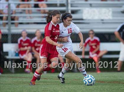 Thumbnail 2 in St. Stephens at Charlotte Catholic (NCHSAA 3A Semifinal) photogallery.