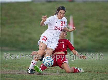 Thumbnail 3 in St. Stephens at Charlotte Catholic (NCHSAA 3A Semifinal) photogallery.