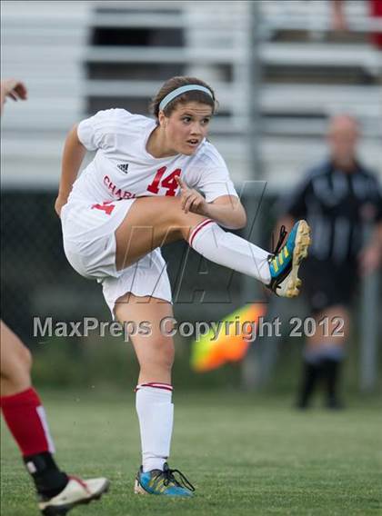 Thumbnail 2 in St. Stephens at Charlotte Catholic (NCHSAA 3A Semifinal) photogallery.