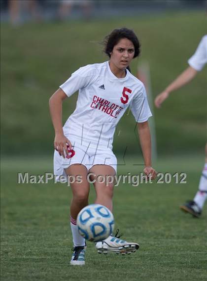 Thumbnail 1 in St. Stephens at Charlotte Catholic (NCHSAA 3A Semifinal) photogallery.