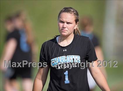 Thumbnail 2 in St. Stephens at Charlotte Catholic (NCHSAA 3A Semifinal) photogallery.