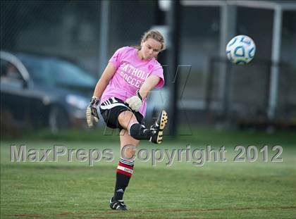 Thumbnail 3 in St. Stephens at Charlotte Catholic (NCHSAA 3A Semifinal) photogallery.
