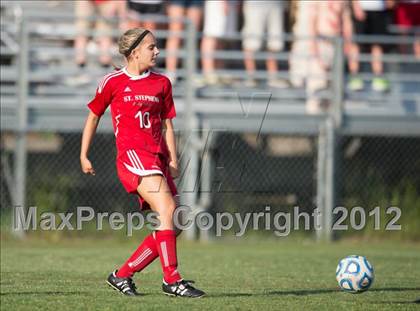 Thumbnail 2 in St. Stephens at Charlotte Catholic (NCHSAA 3A Semifinal) photogallery.