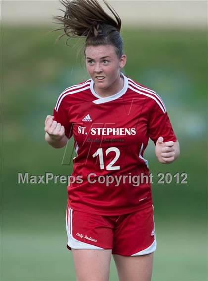 Thumbnail 1 in St. Stephens at Charlotte Catholic (NCHSAA 3A Semifinal) photogallery.