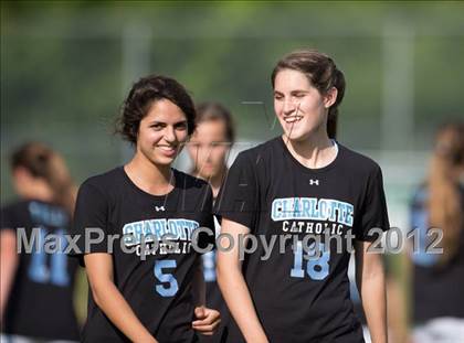 Thumbnail 1 in St. Stephens at Charlotte Catholic (NCHSAA 3A Semifinal) photogallery.