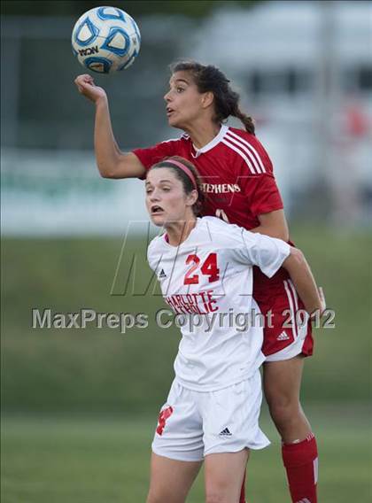 Thumbnail 1 in St. Stephens at Charlotte Catholic (NCHSAA 3A Semifinal) photogallery.