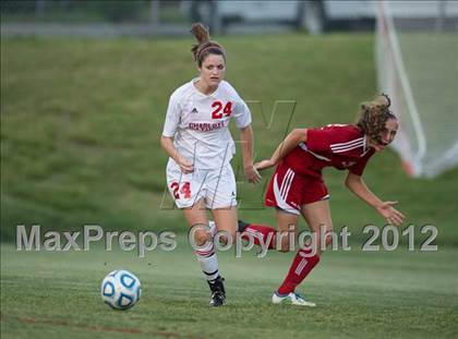 Thumbnail 2 in St. Stephens at Charlotte Catholic (NCHSAA 3A Semifinal) photogallery.
