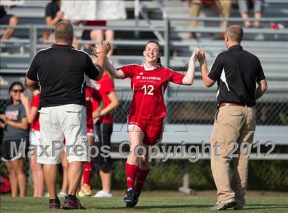 Thumbnail 3 in St. Stephens at Charlotte Catholic (NCHSAA 3A Semifinal) photogallery.