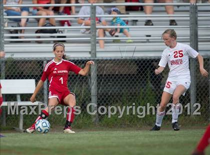 Thumbnail 1 in St. Stephens at Charlotte Catholic (NCHSAA 3A Semifinal) photogallery.